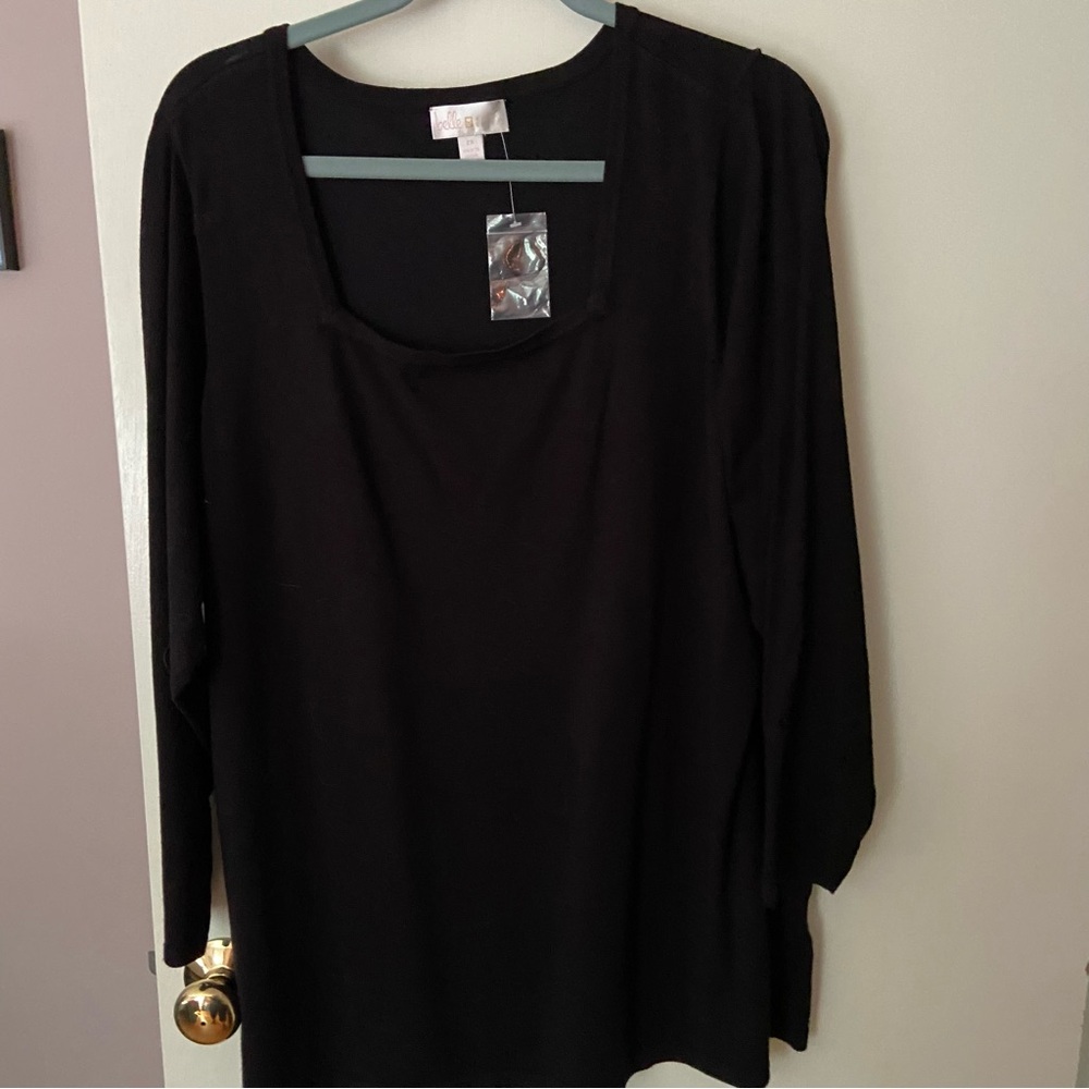 NWT Belle by Kim Gravel long sleeve tunic sweater